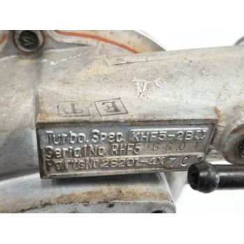 Recambio de turbocompresor para hyundai terracan (hp) 2.9 crdi gls edition-plus referencia OEM IAM 282014X700 KHF52B 