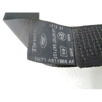 Recambio de cinturon seguridad trasero derecho para mazda 2 berlina (dy) 1.6 cat referencia OEM IAM 3M71A611B68AF  