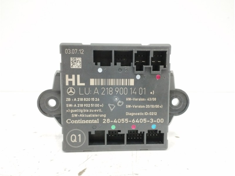 Recambio de modulo electronico para mercedes-benz clase e (w212) familiar 250 cdi blueefficiency (212.203) referencia OEM IAM A2