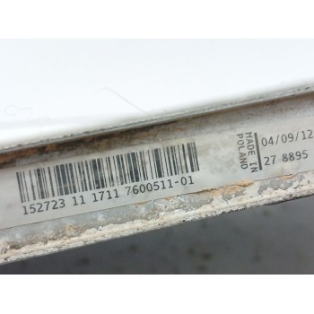 Recambio de radiador agua para bmw 3 (f30, f80) 320 d referencia OEM IAM 17117600511  