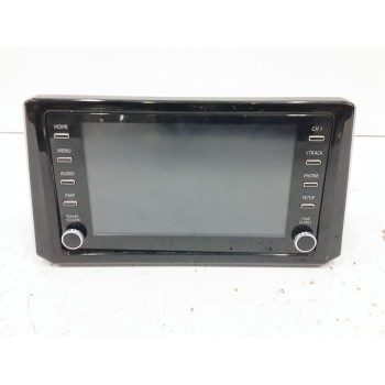 Recambio de pantalla multifuncion para toyota corolla sedán (_e21_) 1.8 vvti hybrid (mzea12, zre211, zwe211) referencia OEM IAM 