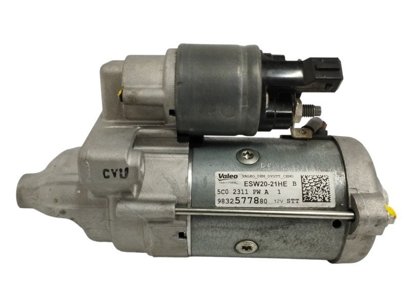 Recambio de motor arranque para citroën c-elysée 1.5 blue-hdi fap referencia OEM IAM 9832577880  