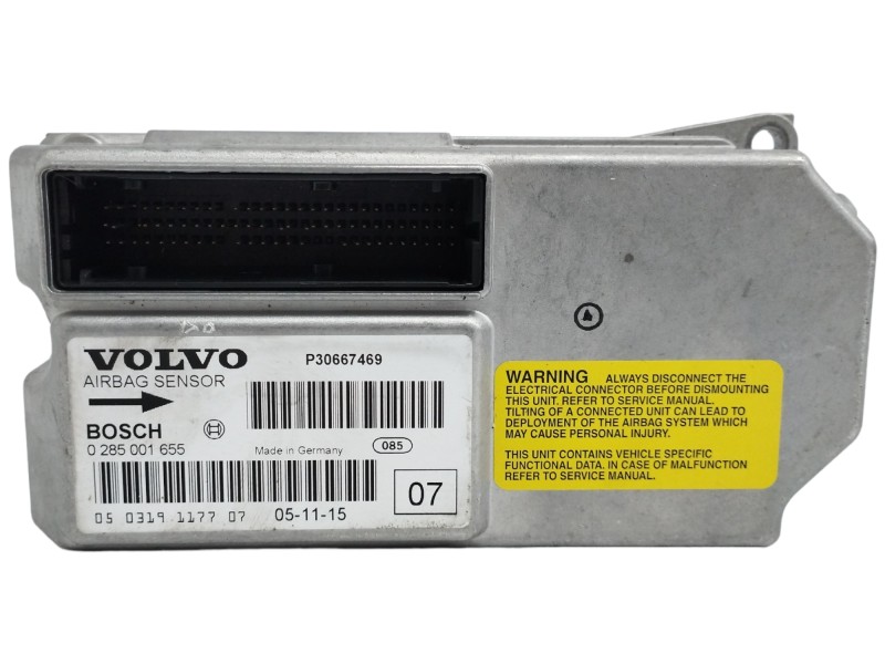 Recambio de centralita airbag para volvo xc70 2.4 diesel cat referencia OEM IAM 30667469 Recambio de centralita airbag para volvo xc70 2.4 diesel cat referencia OEM IAM 30667469