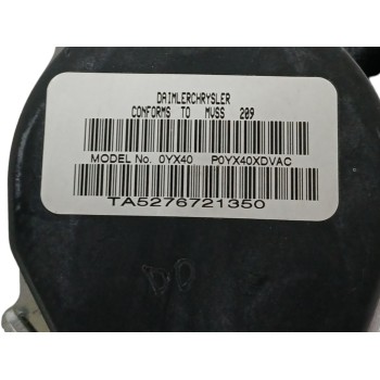 Recambio de cinturon seguridad trasero derecho para dodge caliber 2.0 16v crd cat referencia OEM IAM 0YX40 P0YX40XDVAC 