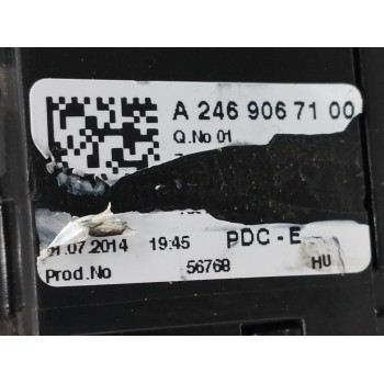 Recambio de caja reles / fusibles para mercedes-benz clase a (w176) 1.5 cdi cat referencia OEM IAM A2469067100  