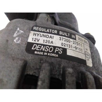 Recambio de alternador para kia carens 2.0 turbodiesel cat referencia OEM IAM 3730027011 021319111 