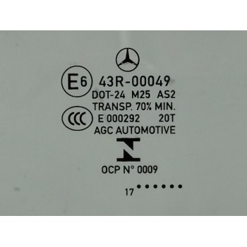 Recambio de luna delantera derecha para mercedes-benz clase a (w176) 2.1 cdi cat referencia OEM IAM   