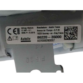 Recambio de airbag cortina delantero derecho para ssangyong tivoli 1.5 g15dtf referencia OEM IAM 8622035000  