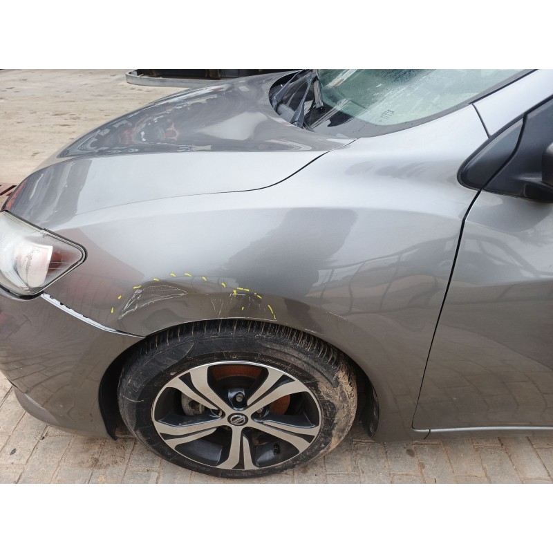 Recambio de aleta delantera izquierda para nissan pulsar hatchback (c13) 1.5 dci referencia OEM IAM   