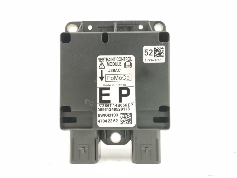 Recambio de centralita airbag para mazda 2 berlina (dy) 1.4 diesel cat referencia OEM IAM 2S6T14B056EP 5WK43103 Recambio de centralita airbag para mazda 2 berlina (dy) 1.4 diesel cat referencia OEM IAM 2S6T14B056EP 5WK43103