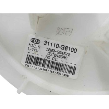 Recambio de aforador para kia picanto (ja) 1.0 cat referencia OEM IAM 31110G6100  