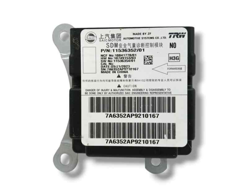 Recambio de centralita airbag para mg zs zs suv (azs1) 1.5 vti referencia OEM IAM   