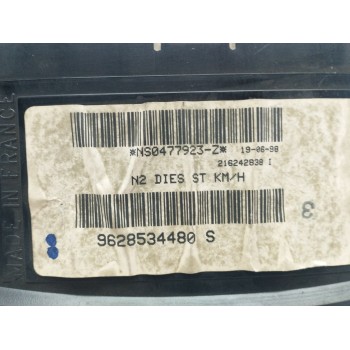 Recambio de cuadro instrumentos para peugeot 406 (8b) 2.0 16v referencia OEM IAM   