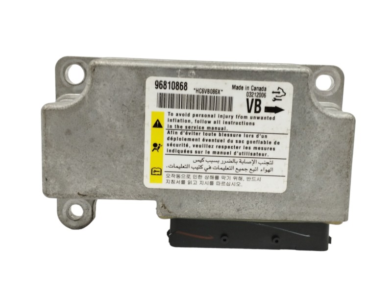 Recambio de centralita airbag para chevrolet captiva 2.0 diesel cat referencia OEM IAM 96810868 Recambio de centralita airbag para chevrolet captiva 2.0 diesel cat referencia OEM IAM 96810868
