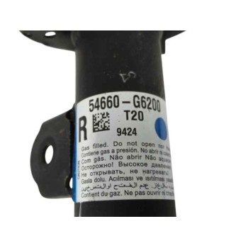 Recambio de amortiguador delantero derecho para kia picanto (ja) 1.0 cat referencia OEM IAM 54660G6200  