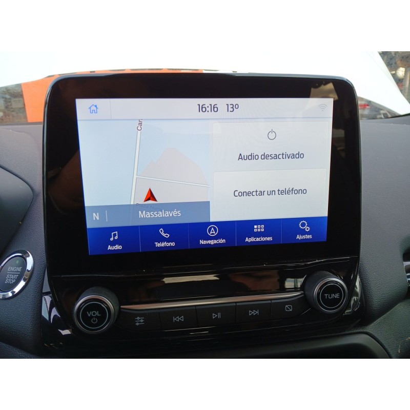 Recambio de pantalla multifuncion para ford ecosport 1.0 ecoboost referencia OEM IAM   