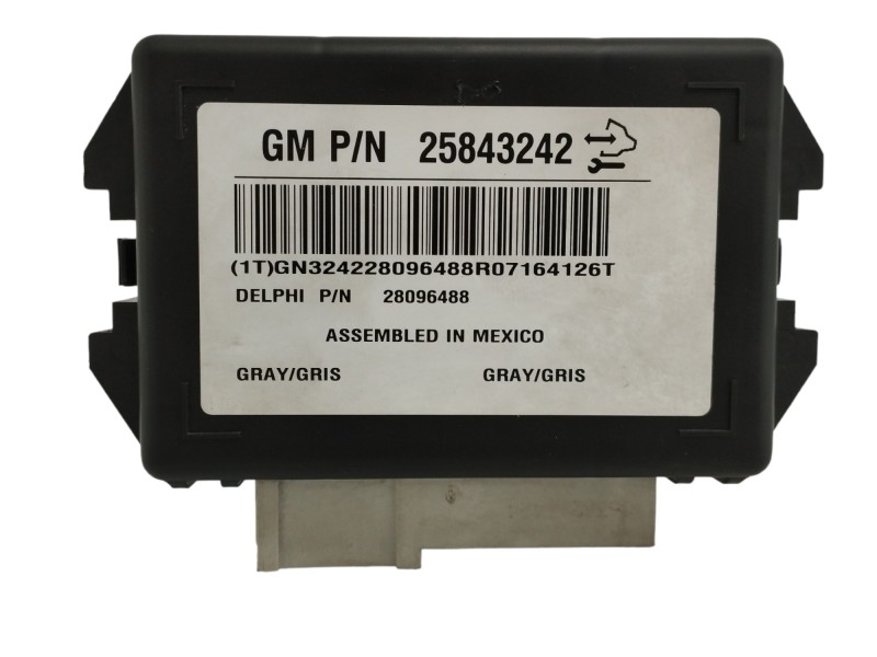 Recambio de modulo electronico para chevrolet captiva 2.0 diesel cat referencia OEM IAM 25843242 Recambio de modulo electronico para chevrolet captiva 2.0 diesel cat referencia OEM IAM 25843242
