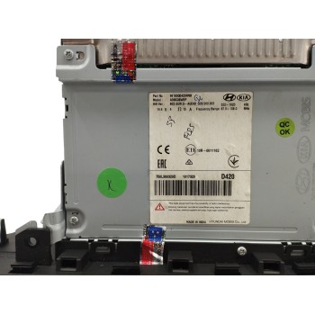 Recambio de pantalla multifuncion para hyundai i20 iii (bc3, bi3) 1.0 t-gdi referencia OEM IAM 96160Q0420NN ADBC0SWEP 