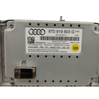 Recambio de pantalla multifuncion para audi q5 (8r) 2.0 16v tdi referencia OEM IAM 8T0919603G  