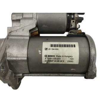 Recambio de motor arranque para opel mokka x (j13) 1.4 (_76) referencia OEM IAM  0001170611 
