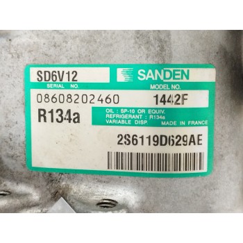 Recambio de compresor aire acondicionado para ford fiesta (cbk) 1.4 tdci cat referencia OEM IAM   