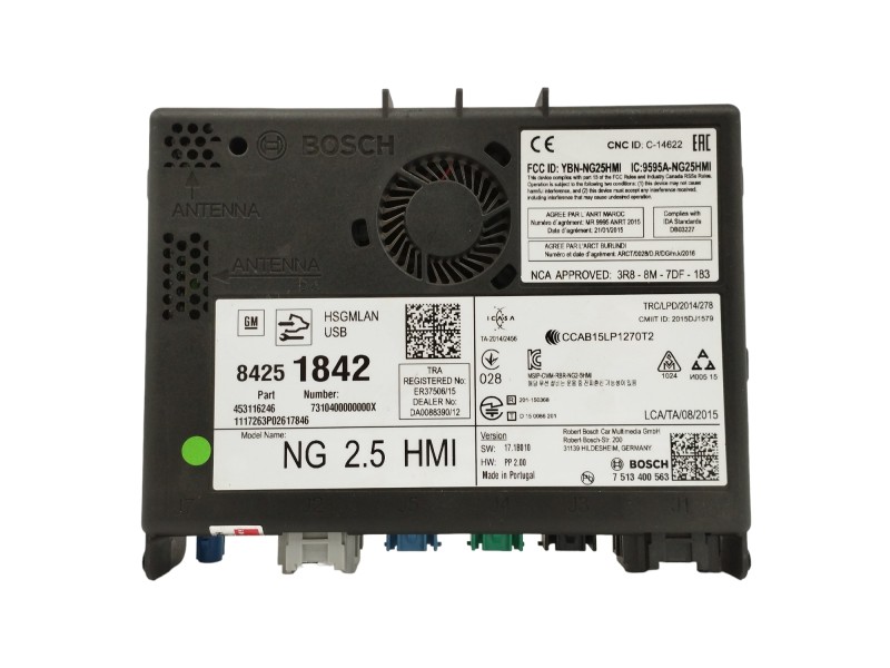 Recambio de modulo electronico para opel mokka x (j13) 1.4 (_76) referencia OEM IAM  453116246 