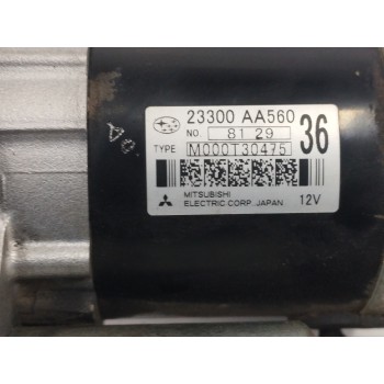 Recambio de motor arranque para subaru impreza g12 1.5 referencia OEM IAM 23300AA560 M000T30475 