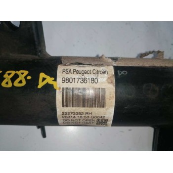 Recambio de amortiguador delantero derecho para citroën c3 tonic referencia OEM IAM 9801736180  