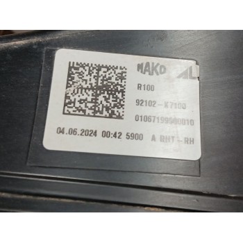 Recambio de faro derecho para hyundai i10 iii (ac3, ai3) 1.2 mpi referencia OEM IAM   