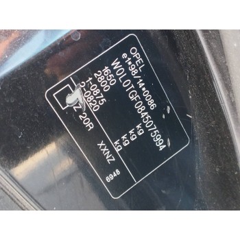 Recambio de carroceria corte para opel astra g berlina 1.6 16v referencia OEM IAM   
