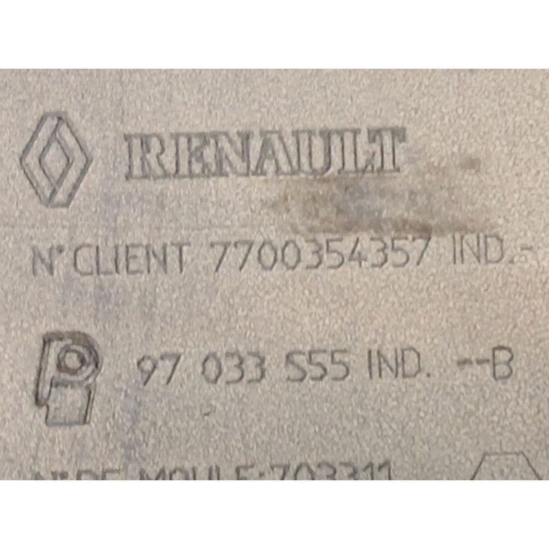 SOPORTE RUEDA REPUESTO TAPA NEUMATICO DEL PORTON TRASERO