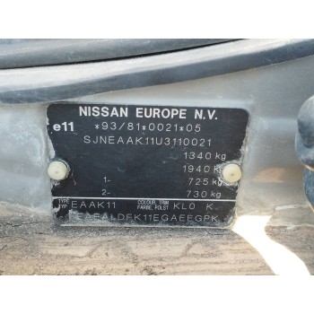 Recambio de carroceria corte para nissan micra (k11) 1.0 16v cat referencia OEM IAM   