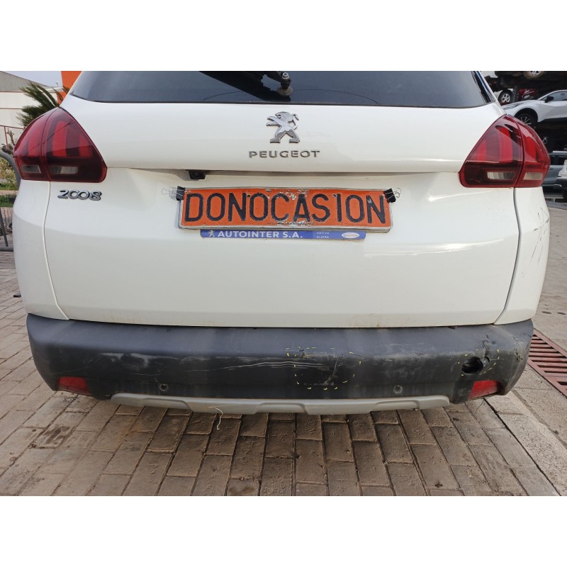 Recambio de paragolpes trasero para peugeot 2008 i (cu_) 1.2 thp 110 / puretech 110 referencia OEM IAM 1610115980 9678055480 