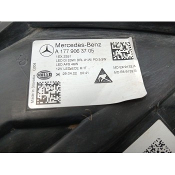 Recambio de faro izquierdo para mercedes-benz clase a (w177) a 200 d (177.012) referencia OEM IAM   