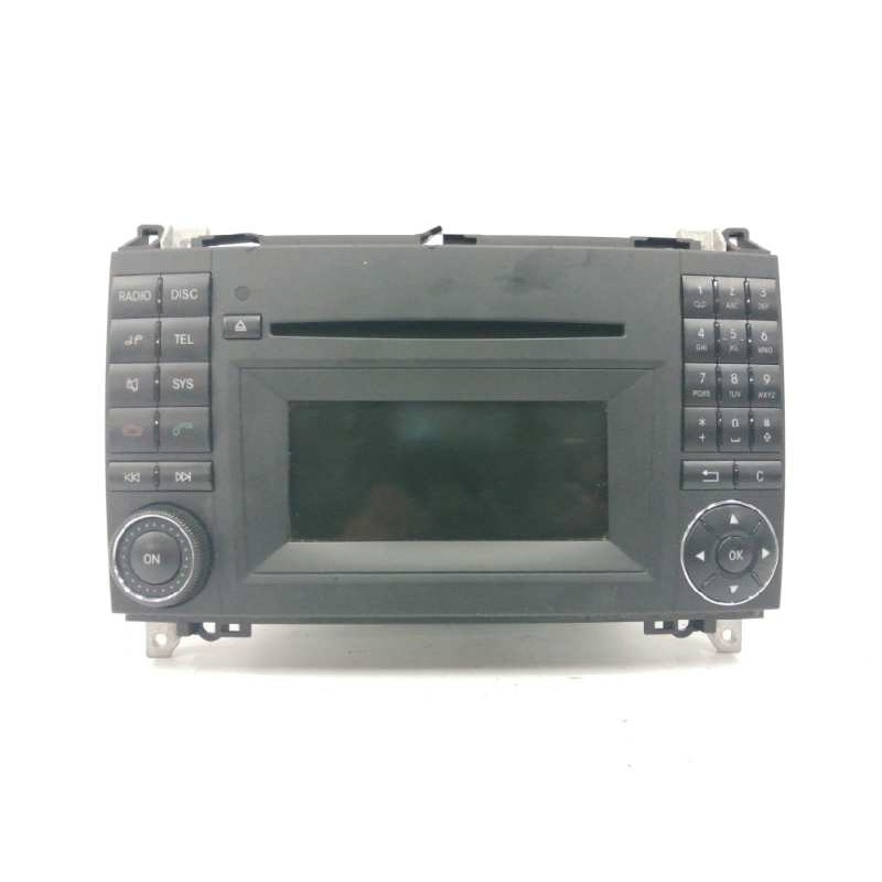 Recambio de sistema audio / radio cd para mercedes-benz clase a (w169) 2.0 cdi cat referencia OEM IAM A1699002000 MF2830 