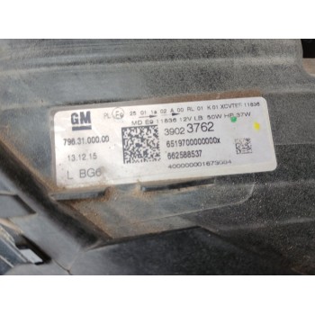 Recambio de faro izquierdo para opel astra k (b16) 1.4 turbo (68) referencia OEM IAM   