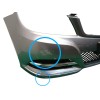 Recambio de paragolpes delantero para mercedes-benz clase c (w204) c 200 cdi (204.007, 204.006) referencia OEM IAM A2048806147  