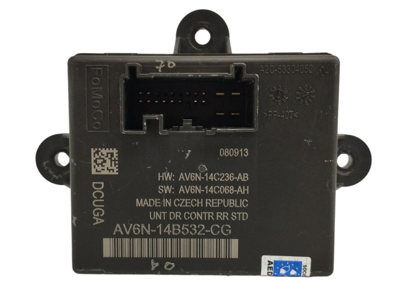 Recambio de modulo electronico para ford c-max 1.0 ecoboost cat referencia OEM IAM AV6N14B532CG Recambio de modulo electronico para ford c-max 1.0 ecoboost cat referencia OEM IAM AV6N14B532CG