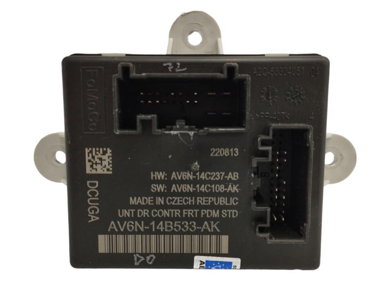 Recambio de modulo electronico para ford c-max 1.0 ecoboost cat referencia OEM IAM AV6N14B533AK Recambio de modulo electronico para ford c-max 1.0 ecoboost cat referencia OEM IAM AV6N14B533AK