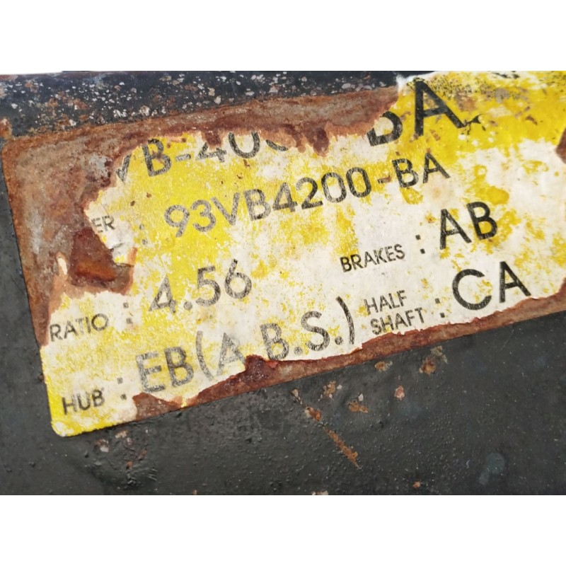 PUENTE TRASERO RELACION 4.56 95VB400BA