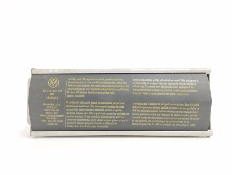 Recambio de airbag delantero derecho para volkswagen new beetle (9c1/1c1) 1.6 referencia OEM IAM 1C0880204C  