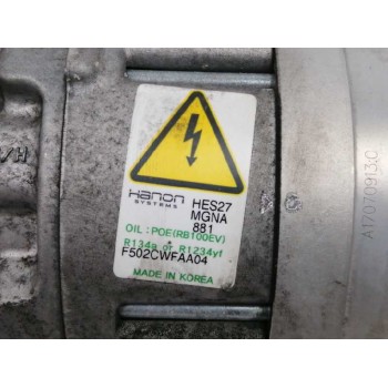 Recambio de compresor aire acondicionado para hyundai ioniq tecno hybrid referencia OEM IAM F502CWFAA04  