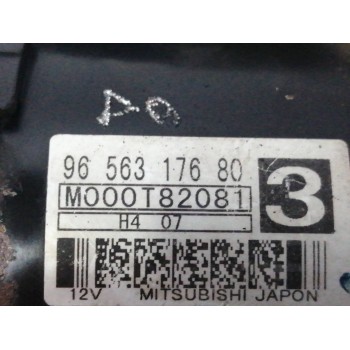 Recambio de motor arranque para peugeot 307 cc (s1) 2.0 16v cat referencia OEM IAM M000T82081 9656317680 