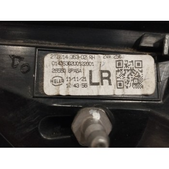 Recambio de piloto trasero derecho interior para nissan juke (f16) 1.0 12v cat referencia OEM IAM 265506PA6A  
