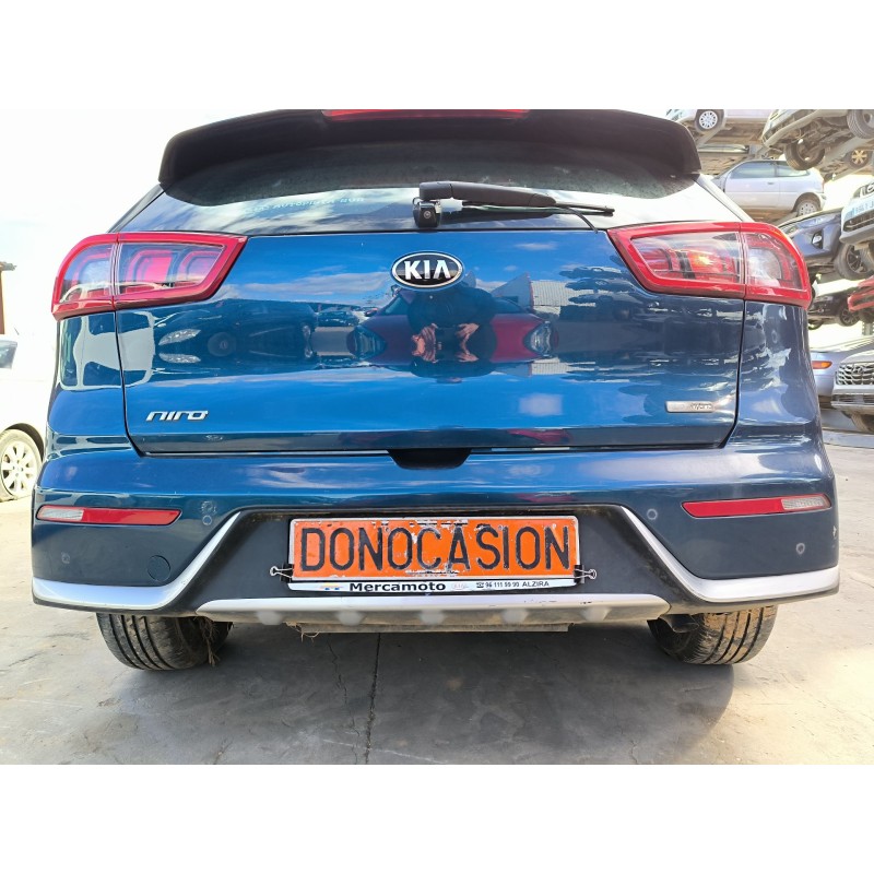 Recambio de paragolpes trasero para kia niro i (de) 1.6 gdi hybrid referencia OEM IAM   