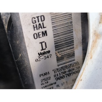 Recambio de faro derecho para toyota auris (_e18_) 1.3 (nre180_) referencia OEM IAM   