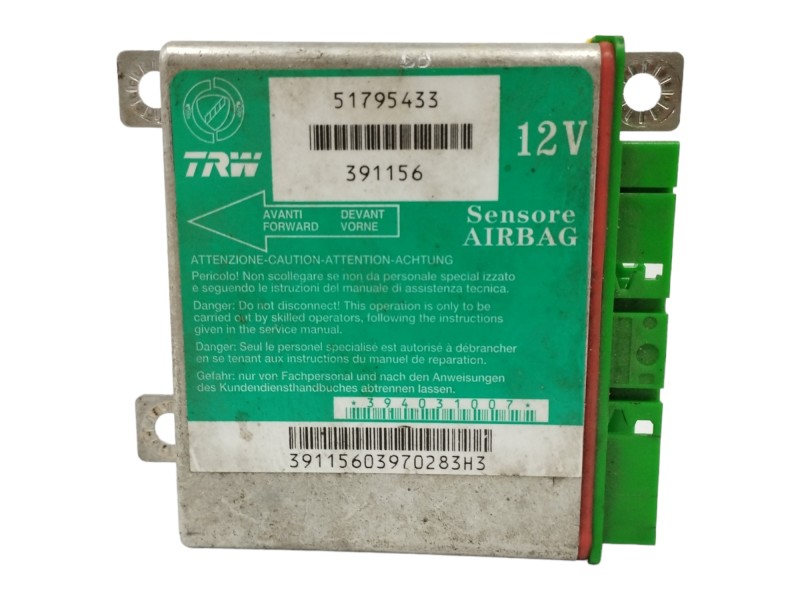 Recambio de centralita airbag para fiat grande punto (199) 1.3 16v jtd cat referencia OEM IAM 51795433  