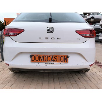 Recambio de paragolpes trasero para seat leon (5f1) 1.4 tsi referencia OEM IAM 5F0807421  