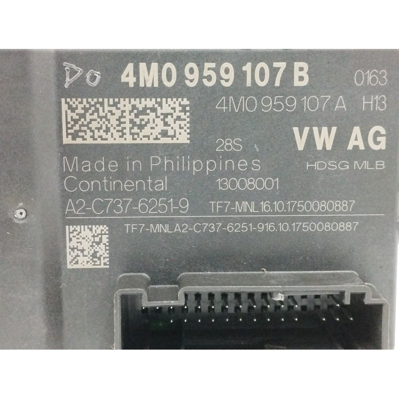 MODULO ELECTRONICO CONTROL DEL PORTON TRASERO A2C73762519