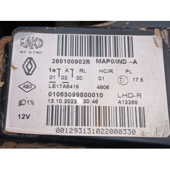 Recambio de faro derecho para renault clio v (b7_) 1.5 blue dci 100 (b7ad) referencia OEM IAM   